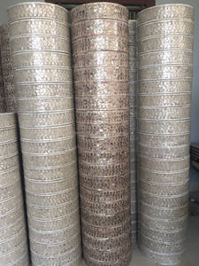 Plateau de fruits incrusté de perles de mère artisanales de haute qualité plateau de service décoratif en gros Unique pour la nourriture Vietnam - Product Image 6