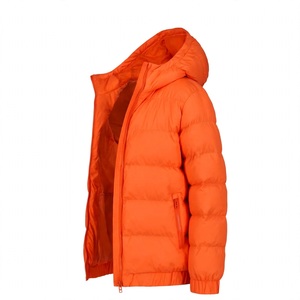 Vestes d'hiver chaudes et épaisses en duvet, couleurs unies, à capuche, fermeture éclair, manches longues, décontractées, amples, rembourrées en coton, vêtements et accessoires. - Product Image 2