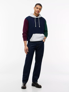 Custom <b>Fleece</b> <b>Zip</b> <b>Up</b> <b>Hoodie</b> Boxy Men's Sweatshirt Plain Solid Color Premium Front Pocket Hoodies Wholesale Products - Product Image 3