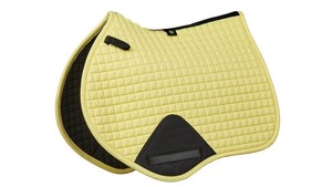 Tapis de selle anglais matelassé léger avec doublure en tissu profilé pour le saut et l'équitation quotidienne Contact étroit - Product Image 3