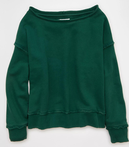 Sudadera Oversize a Rayas con Hombros Caídos y Manga Larga para Mujer Tallas Grandes - Product Image 2