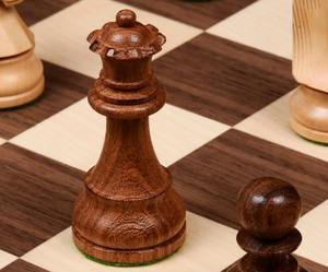 ชุดหมากรุก Staunton รุ่น Tournament Series พร้อมตัวหมากรุกเยอรมัน Knight ทำจากไม้ Sheesham และ Boxwood สูง 3.75 นิ้ว ราคาดีที่สุด - Product Image 1
