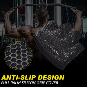 Gants de musculation personnalisés à bas prix pour la gym, le fitness, la musculation, l'entraînement de force, avec paume rembourrée et support de poignet - Product Image 4