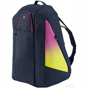 Sac de raquette de tennis haut de gamme en tissu résistant à l'eau avec plusieurs poches pour l'organisation de l'équipement et l'entraînement sur le terrain - Product Image 3