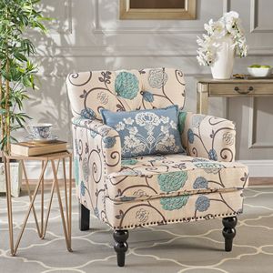 Poltrona Club Tufted Harrison per Soggiorno - Product Image 1