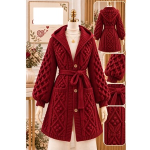 Pulls 100% acrylique ou coton, calibre 12, pour femmes, très tendance, style décontracté, pour la saison hivernale, fournisseur du Bangladesh. - Product Image 4