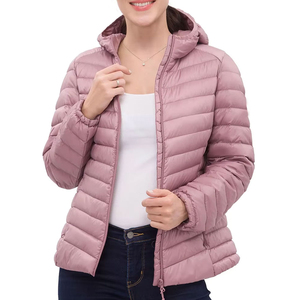 Custom Breathable Eco-Friendly Men's Puffer Jacket Quilted <b>Winter</b> <b>Coat</b> Stand Collar Waterproof Windproof Reversible Hooded - Product Image 2