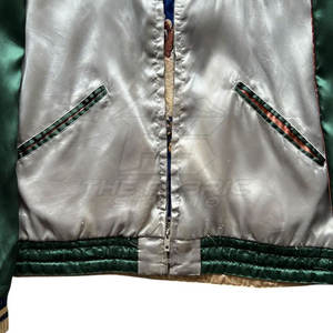 Chaqueta Sukajan Ligera de Invierno para Hombre, Estilo Urbano, Cuello Alto, Logotipo Frontal, Tela Satinada Suave, Diseño Bordado Moderno - Product Image 6