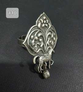 Anillo de joyería oxidada étnica de estilo clásico para mujer Diseño único hecho a mano para uso diario festivo y fiesta - Product Image 6