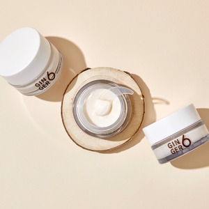 Crema Facial Vegana Natural Antienvejecimiento con Ácido Hialurónico Hidratante y Agua de Jengibre para Reparación y Aclaramiento de la Piel - Product Image 4