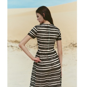 Vestidos Casuales al por Mayor Listos para Enviar, Vestido SELAVIE, Corte en A, Cuerpo Ajustado, Moderno, Largo hasta el Suelo, Elegante, Vestidos Casuales para Mujer - Product Image 4