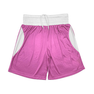Shorts d'entraînement Muay Thai personnalisés haut de gamme avec empiècements latéraux décoratifs en satin/polyester, séchage rapide, respirants, pour arts martiaux - Product Image 1