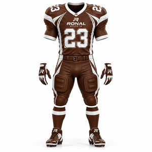 Uniforme de Fútbol Americano de Poliéster de Alta Calidad, Personalizado para Equipos Deportivos, Sublimado, para Hombre - Product Image 1