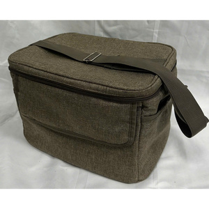 MA66 Panier isotherme de pique-nique personnalisé avec logo, sac à déjeuner isolé en PU Oxford avec poignée en aluminium pour canettes de vin OEM ODM - Product Image 5