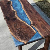 Table basse moderne en résine époxy écologique, réglable, avec fonction repas, pour usage domestique ou professionnel, technique de moulage