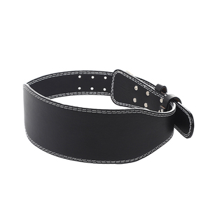 OEM High Quality Heavy Duty Breathable Lightweight Plus Size Cowhide Weight Lifting Gym Fitness <b>Belts</b> Professional Protection - Product Image 1