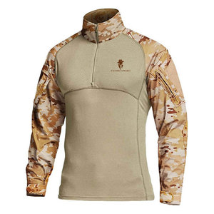Veste de paintball respirante pour sports de plein air, fermeture éclair intégrale, design camouflage, pour entraînement en équipe et activités sur le terrain - Product Image 1