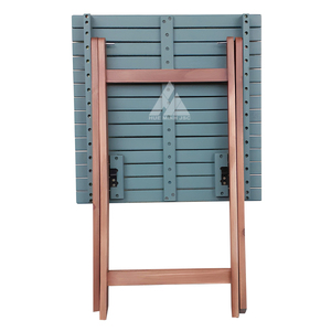 Có Thể Gập Lại Acacia Gỗ Bảng-Thiết Kế Tối Giản Nhiệm Vụ Cao Tất Cả Thời Tiết Bằng Gỗ Bistro Bảng Cho Ngoài Trời Patio Cà Phê Cửa Hàng Cắm Trại - Product Image 3