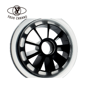 Ruedas de PU de 110x24 mm 83A para Carros Comerciales de Uso Pesado, Carros de Logística, Equipos de Almacén, Ruedas Giratorias Silenciosas de Alta Capacidad - Product Image 3
