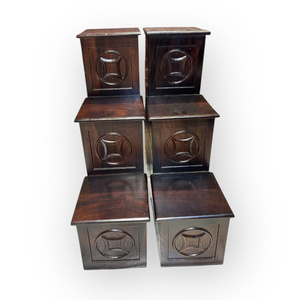 Plateformes modernes à trois niveaux en bois de Muong pour salon, marque Tam Viet, origine Vietnam - Product Image 6