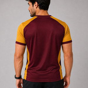 Breathable Custom Made Solid <b>Compression</b> T <b>Shirts</b> for <b>Men</b>-Eco-Friendly Quick Dry Spandex/Polyester Gym Fitness Wear - Product Image 6