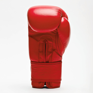 Guantes de boxeo para hombre de color rojo sólido, con logo personalizado, precio económico, nuevo diseño, talla cómoda. - Product Image 2