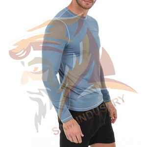 Fitness Gym Knitted <b>Compression</b> T-<b>Shirt</b> <b>Men</b> Long Sleeve Exercise Running Summer Quick Dry Sporty Gym <b>Compression</b> <b>Shirts</b> - Product Image 4