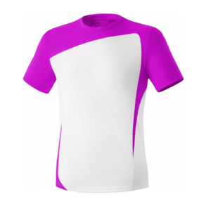 Camiseta de Fútbol para Hombre, Roja y Blanca, con Bloques de Color, Manga Corta, Cuello Redondo, Poliéster que Absorbe la Humedad, Corte Regular, para Todas las Temporadas - Product Image 5