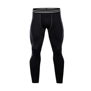 Wholesale Custom Men Gym Sport Wear <b>Tights</b> Workout <b>Winter</b> Fitness Running Pants Compression Quick Dry Leggings - Product Image 6