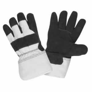 Gants de travail en cuir pour homme et femme, résistants, en cuir de vachette pleine fleur, unisexes - Product Image 2