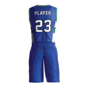 Conjunto de Camiseta y Pantalones Cortos de Baloncesto Reversibles para Hombre, Estampados, de Verano, de Secado Rápido, Transpirables, con Nombre de Equipo Personalizado - Product Image 2