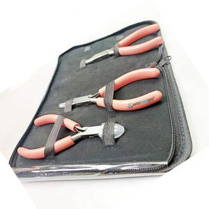 High Quality Jewelry Making <b>Tools</b> <b>Set</b> Pliers Stainless Steel <b>Pink</b> Color Customized ZETOMED PRO DIY - Product Image 4