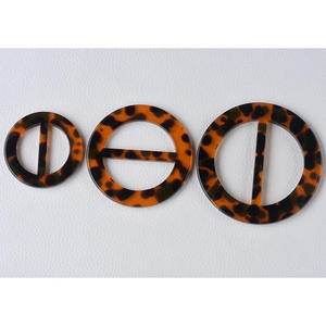หัวเข็มขัดเรซิ่นทรงกลมหลากสี ทนทาน ใช้ตกแต่งกระเป๋า - Product Image 4