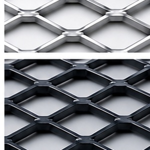 Maille Métallique Déployée en Aluminium pour l'Architecture, Maille Métallique Déployée en Aluminium pour Clôtures, Écran en Métal Déployé en Aluminium - Product Image 6