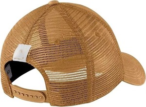Gray 6-Panel Trucker Cap 100% Cotton Mesh Back Common Adjustable Unisex Casual Hat Solid Color Adult Fit - Product Image 6