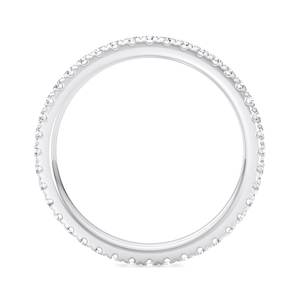 Impresionante anillo de oro rosa, oro blanco y oro amarillo con diamantes certificados IGI con claridad VVS VS, anillo de compromiso para mujer. - Product Image 2