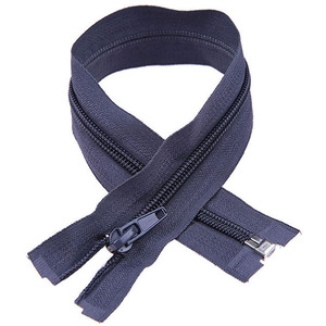 Fermeture éclair en nylon plastique à glissière ouverte de haute qualité avec curseur autobloquant pour vêtements, sacs, vestes et articles d'habillement - Product Image 5