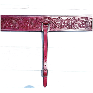 Logotipo personalizado de alta calidad Soft Saddle Girth Premium Western Horse Back Cinch Producto duradero de cuero genuino - Product Image 4