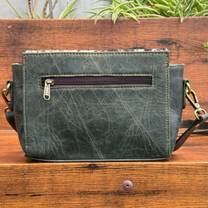 Usine en gros classique de haute qualité personnalisé bureau en cuir de vachette sacs à bandoulière pour femmes petit rabat luxe sacs à bandoulière - Product Image 5