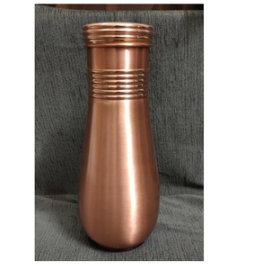 Bouteille d'eau en métal réutilisable écologique de 1000 ml de style vintage avec couvercle et poignée antidérapante, étanche pour un usage extérieur unisexe - Product Image 2