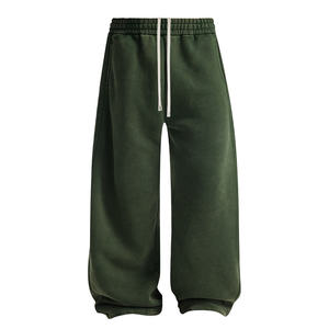 Pantalon de survêtement personnalisé de qualité supérieure en gros – Fabricant et fournisseur OEM – Joggers vierges en molleton de coton de luxe – Vêtements à marque privée - Product Image 4