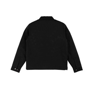 Men's <b>Work</b> <b>Jacket</b> Black Zip Up <b>Canvas</b> Corduroy Collar Winter Quilted Lining Streetwear Construction <b>Work</b> <b>Jacket</b> - Product Image 6
