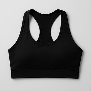High Quality Flexible Stretch Material Designed Padded Sports Bra For <b>Comfort</b> During Practice And Workout - Product Image 2