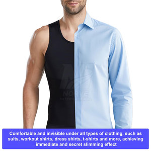 Quick Dry Training Top Breathable Comfort Fit Modern Athletic Performance Sleeveless <b>Compression</b> <b>Shirt</b> - Product Image 3