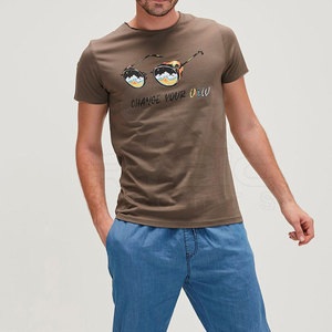 Servicio OEM ODM Disponible, Camisetas Estampadas para Hombre, Ligeras y Cómodas con Opciones de Diseño Personalizado - Product Image 3