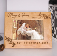 Cadre photo en os artisanal Tayyab de qualité supérieure, design naturel, logo personnalisé, forme personnalisée, taille personnalisée