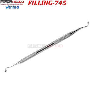 Sondes Dentaires Orthodontiques Professionnelles en Gros, 6,69 Pouces, Instruments Médicaux en Acier Inoxydable de Haute Qualité 745 pour Remplissage - Product Image 3