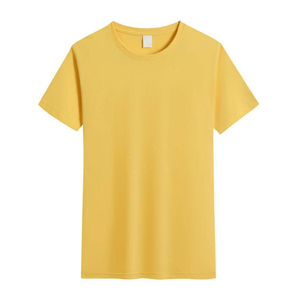 เสื้อยืดผู้ชายผ้าฝ้ายถัก 100% ราคาส่ง พร้อมโลโก้สั่งทำ - Product Image 2