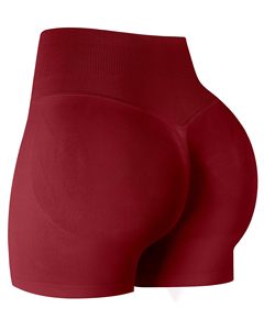 Sports Yoga Shorts For Women Workout Gym Biker Shorts High Waisted Tummy Control Butt Lifting Running Booty Scrunch Butt Shorts - Product Image 1