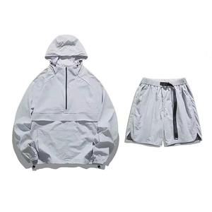 Fabricant de vestes coupe-vent sur mesure en gros, étiquette privée OEM, vêtements de sport légers à capuche pour l'extérieur, fournisseur en gros - Product Image 6